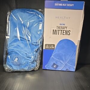 Blue Heating Therapy Mittens